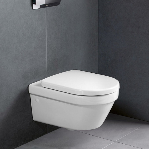 Підвісний унітаз Villeroy Boch ARCHITECTURA NEW сидіння Slow closing 4694HR01